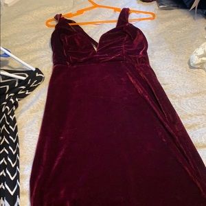 Velvet dress